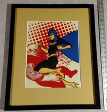 James Jean DC Comics Poster Portfolio Batgirl comic book cover art 16x20" frame