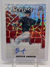 2021 Panini Mosaic Scripts Bryce Jarvis #SCR-BJ Auto