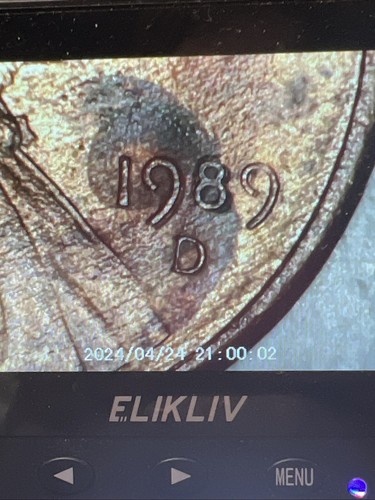1989D LINCOLN CENT DDO - Picture 4 of 5