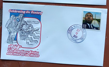 MARTIN LUTHER KING JR    1960s DECADE CTC 1999 FARNAM CACHET FDC UNADDR