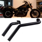 Black Drag Exhaust for Honda Shadow VT750 Phantom – Spirit – Aero & VT400