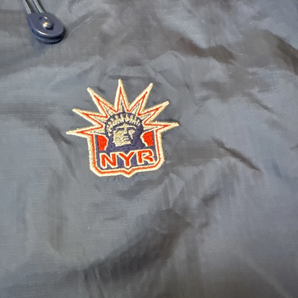 Vintage 1990s Pro Player New York Rangers NHL Windbreaker Jacket Size L New - Image 2 of 4