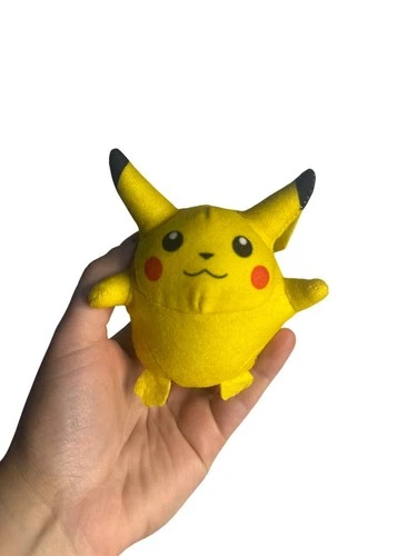 Vintage Nintendo Pikachu Pokémon Plush 3.25" Rare Collectible Stuffed Animal Toy