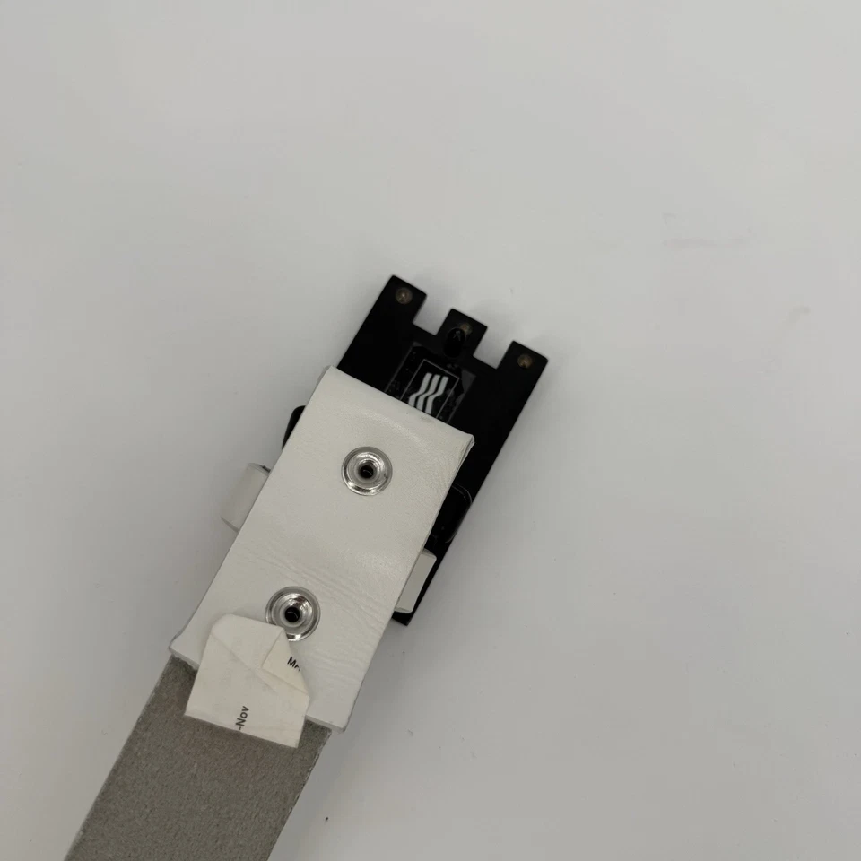 Cinturón de golf Adidas trofeo de cuero para hombre blanco plateado hebilla talla 40 deportivo Foto 3 de 4