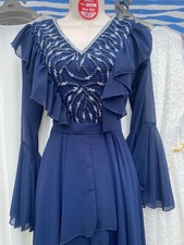 New Ladies chiffon Gown Ladies Kaftan Half PRICE   S,M And Large Only