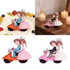 Couple Bride Groom Model Cake Ornament for Bridal Showers Wedding Gift Decor