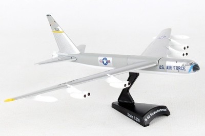 Postage Stamp Boeing B-52 Stratofortress U.S. Air Force USAF ''Silver'' 1:300 Mode