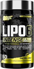 Lipo6 Black Intense Ultra Concentrate Thermogenic Fat Burner | Weight Loss