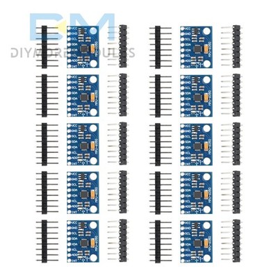 1-10PCS GY-521 MPU-6050 3 Axis Analog Gyro Sensors + 3 Axis Accelerometer Module