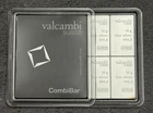 100 Gram Valcambi Silver CombiBar (10x10g w/ Assay)**