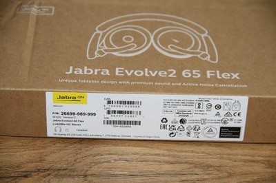Jabra Evolve2 65 Flex US Stereo Ohraufliegende Kopfhörer - USB-A (26699-989-999)