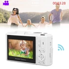 4K Digital Camera For Photography 64MP HD Autofocus 18X Digital Zoom WiFi M EQXP