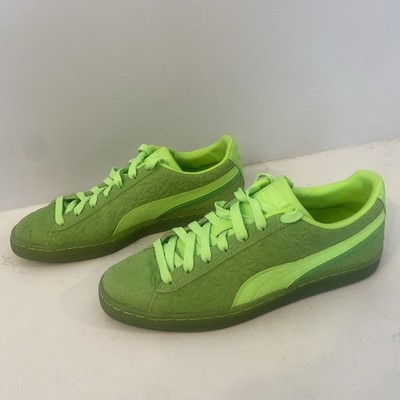 PUMA SUEDE MONO Triplex Mens Size 11 - 384164-02 - Green Glare Shoes 