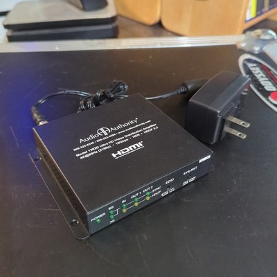 Audio Authority 1392D 4K Distribution Amplifier / Splitter / 1 HDMI in to 2 out