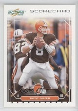 2006 Score Scorecard 663/750 Trent Dilfer #66 fm0