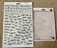 Rare Earth Load N Fold Stamping Large Rectangle And A4 Stamp Set with 138 stamps