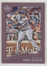 2019 Panini Diamond Kings Short Print Plum Framed Manny Machado #149 3l7