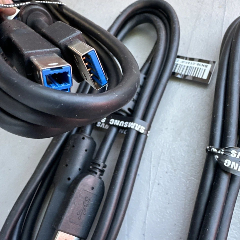 Original 5Pcs Samsung USB 3.0 Type A to B Male Cable /Printers/Scanners, 5Ft. - Image 3 of 4