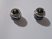 Pair Of Guitar Strap Buttons Chrome Finish