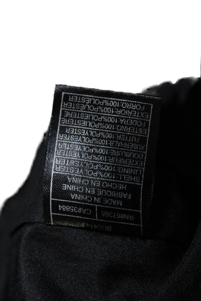 Blusa Top BB Dakota Para Mujer Cuello en V Volantes Manga Larga Atada Negra Talla M Foto 4 de 4