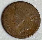 1866 INDIAN HEAD PENNY CENT US COIN