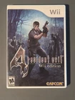 Nintendo Wii Resident Evil 4 Authentic Game CiB - Tested and Working