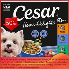 Cesar Home Delights Chicken, Potato, Turkey, Vegetable Wet Dog Food - 3.5oz/24ct