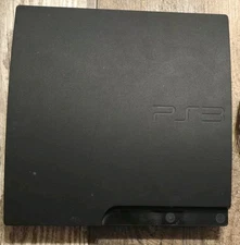 Sony PlayStation 3 PS3 Slim Console CECH-3001A  PARTS/REPAIR  POWERS ON