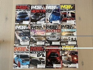 Super Street Car Magazine Lot Feb 2013 Jan 2014 12 Issues. Import Tuning Models