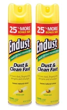 Endust Multi-Surface Dusting and Cleaning Spray, Lemon Zest, 12.5 Ounce (Pack...