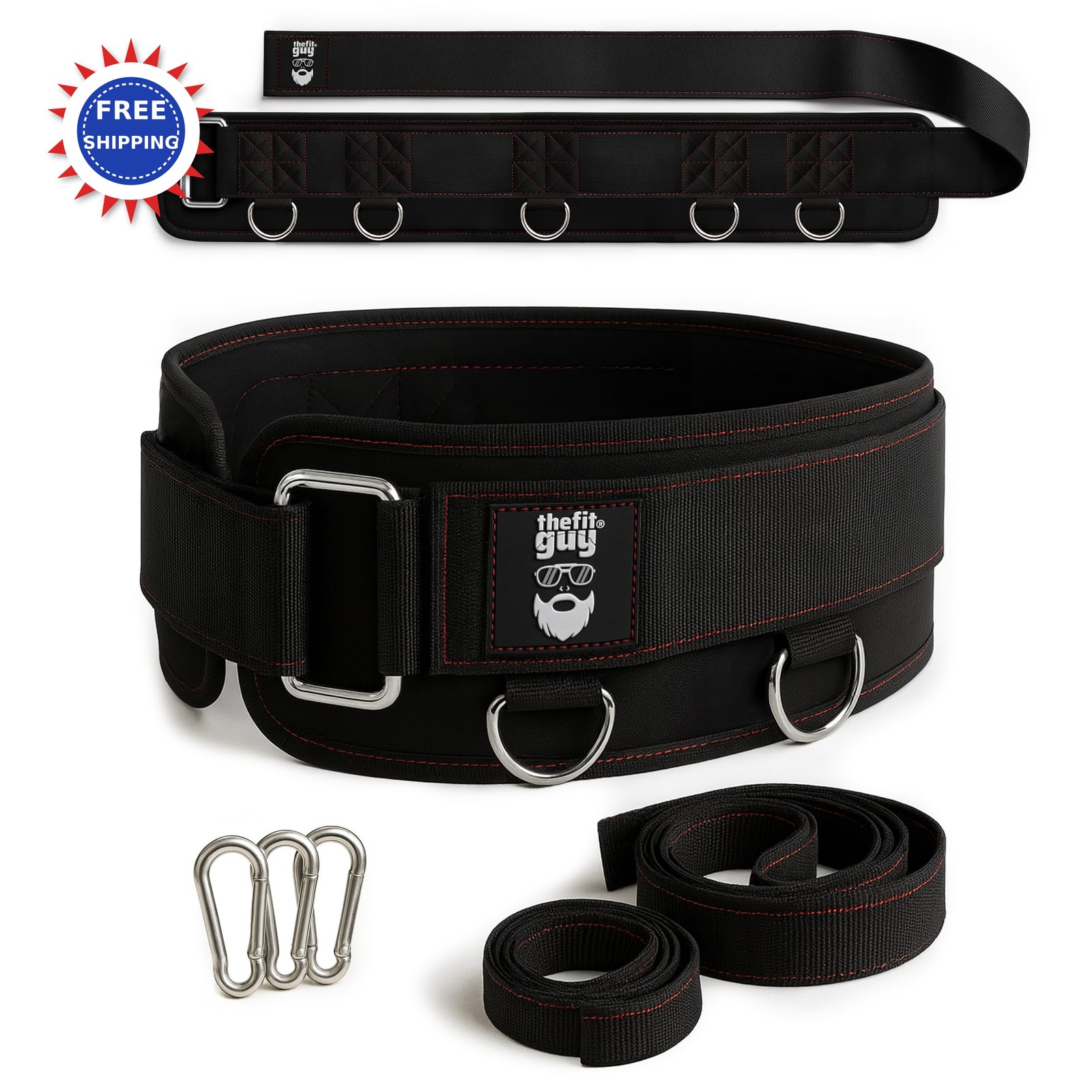 Multi Attachment Belt for Cable Machine and Smart Home Gym Squats Hip Thrusts