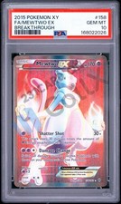 2015 Mewtwo EX (158 Full Art) 158/162 Breakthrough Holo PSA 10 on eBay