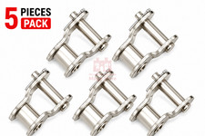 41 Half Link Roller Chain Connecting Link Gate Openers Nickel Plated 5pcs
