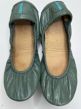 Tieks by Gavrieli Ballet Flats Women's Size 7 Pacific Green