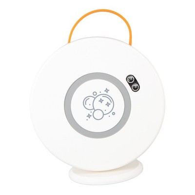 (White) USB Automatische Rotation Bubble Bubble Machine Für 360 Grad