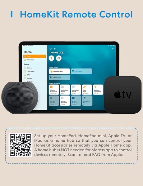 Alternate view of Smart Plug Mini, 15a Reliable Wi-fi, Support Apple Homekit, Siri, Alexa, Ec...