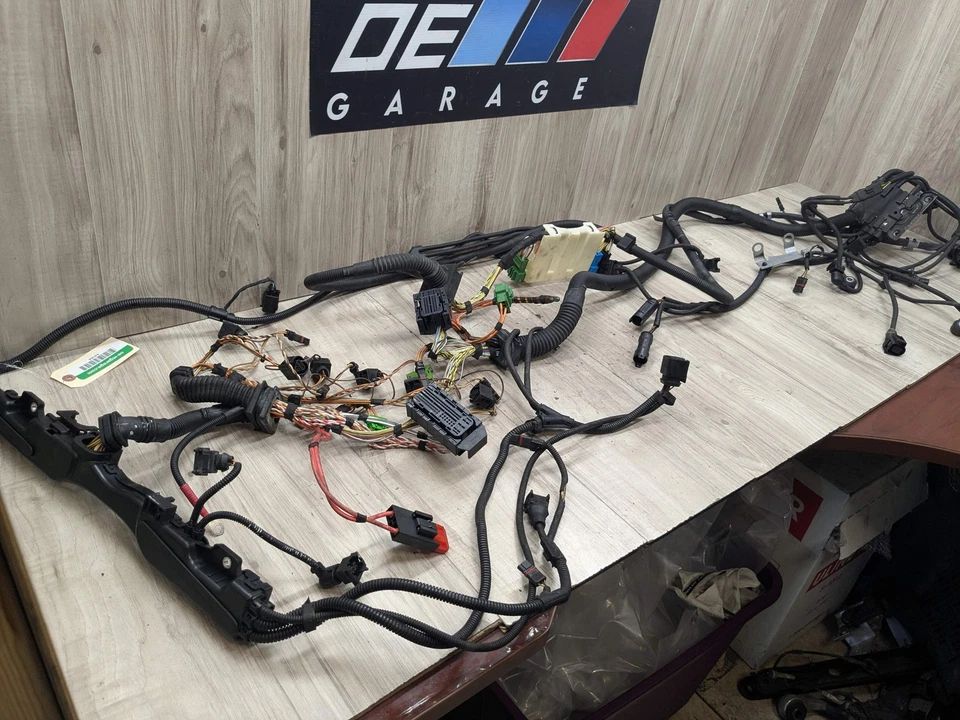 07-10 OEM BMW E90 E92 E93 335 335is N54 Engine Wiring Harness - Image 2 of 4