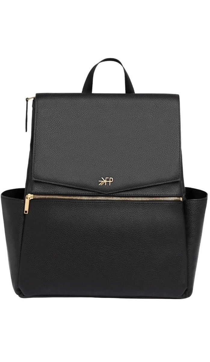 Freshly Picked Black Convertible Classic  Diaper Bag ll Backpack NWT!