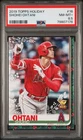 SHOHEI OHTANI 2019 TOPPS HOLIDAY ALL STAR ROOKIE #16 PSA 8.5 NM-MT+ DODGERS MVP!