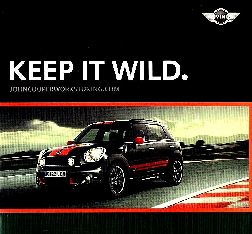 2011-2016 MINI COUNTRYMAN—US DEALER ACCESSORIES BROCHURE JOHN