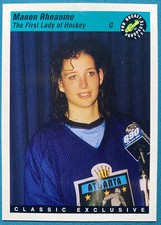 1993 Classic Pro Hockey Prospects  Manon Rheaume #4 The First Lady Of Hockey