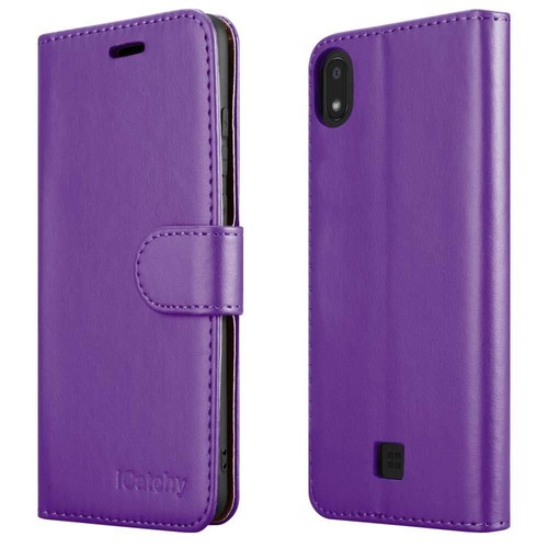 LG K20 2019 Phone Case Leather Wallet Flip Cover with Screen Protector for LG - Picture 53 of 85