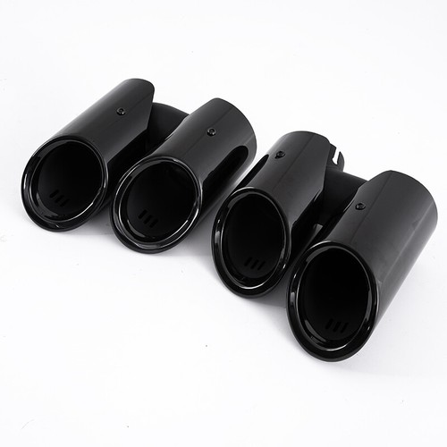 1PAIR For 2019 2020-2024 Porsche Macan 20T Exhaust Pipe Tail Throat Muffler Pipe - Picture 10 of 14