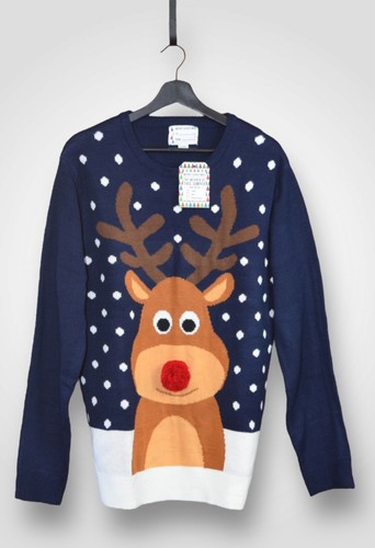 Jersey de Navidad de renos Primark para hombre talla XL - Imagen 2 de 14