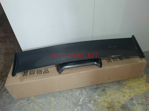 Alerón alerón del ala trasera de fibra de carbono adecuado para Nissan GTR R35 base de una sola pieza - Imagen 7 de 8