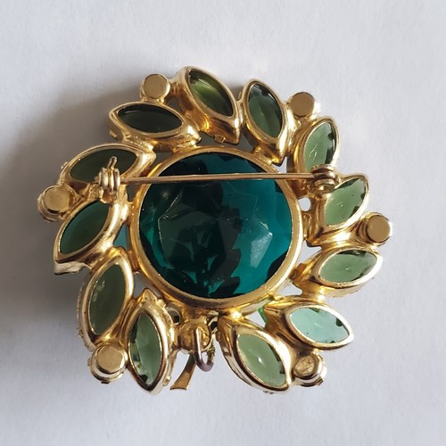 JULIANA D&E Shades of Green Brosche Vintage - Bild 8 von 19