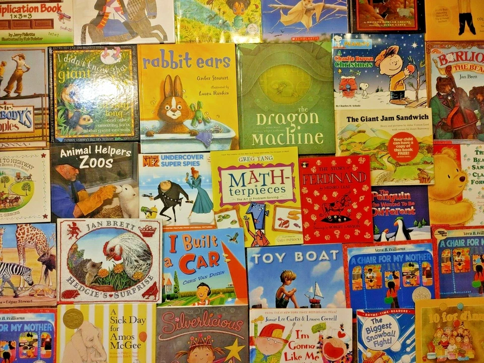 3rd Grade Accelerated Reading 10 RANDOM Picture Books Lot RL Level 3 Teacher 2nd — 第 2/4 张图片