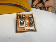 🔥86-90 Harley V-Twin Manufacturing Tappet Covers Chrome - 42-0113🔥