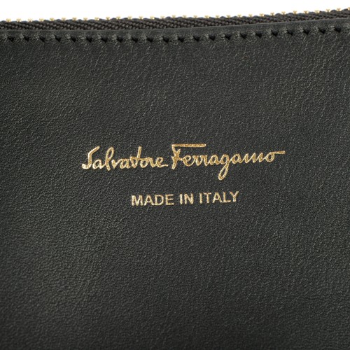 Bolso de mano Salvatore Ferragamo 2019 Vela mango redondo tejido cuero tejido - Imagen 7 de 8