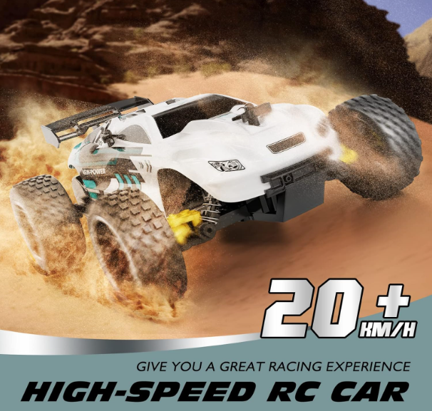 1:18 Fast RC Cars for Adults 40+ KM/H High Speed Remote Control Truck ...